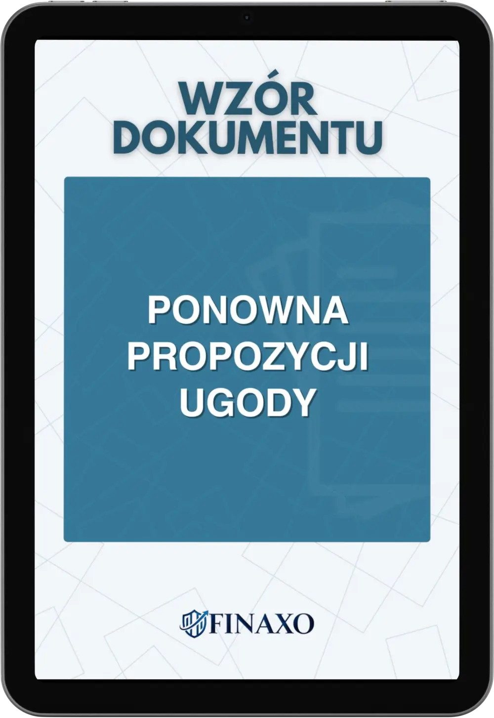Ponowna propozycji ugody
