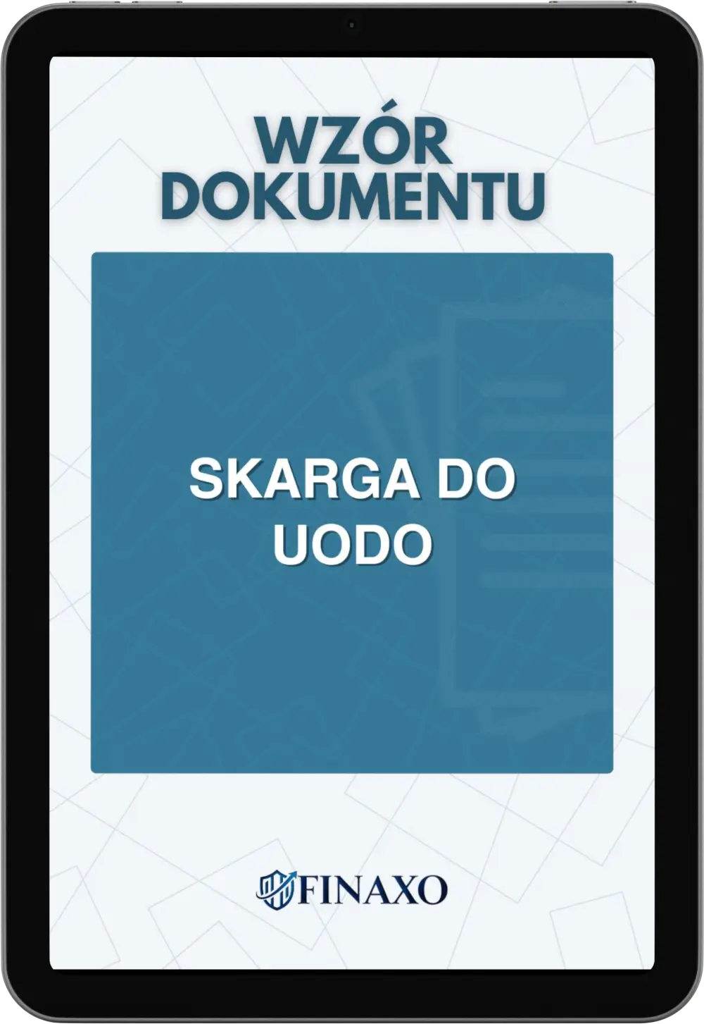 Skarga do UODO wzór